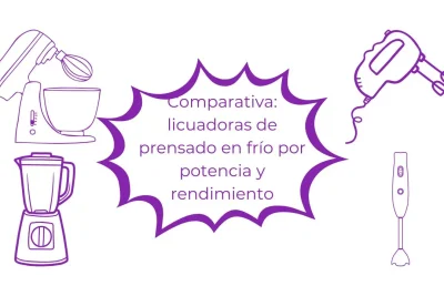 comparativa de licuadoras de prensado en frío